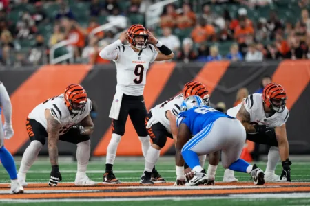 Burrow starts as Bengals beat Lions 16-14